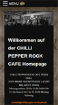 Mobile Screenshot of chillipepper-rockcafe.de